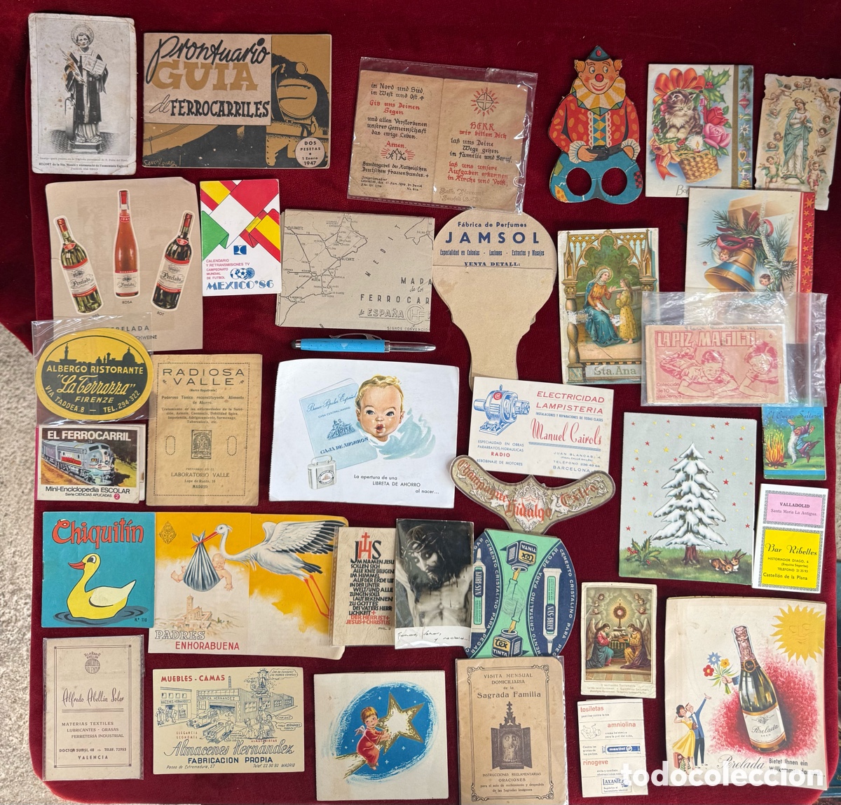 Otros Art&iacute;culos de Coleccionismo en Papel: Gran lote papel,carteles,postales dioramas,etc!