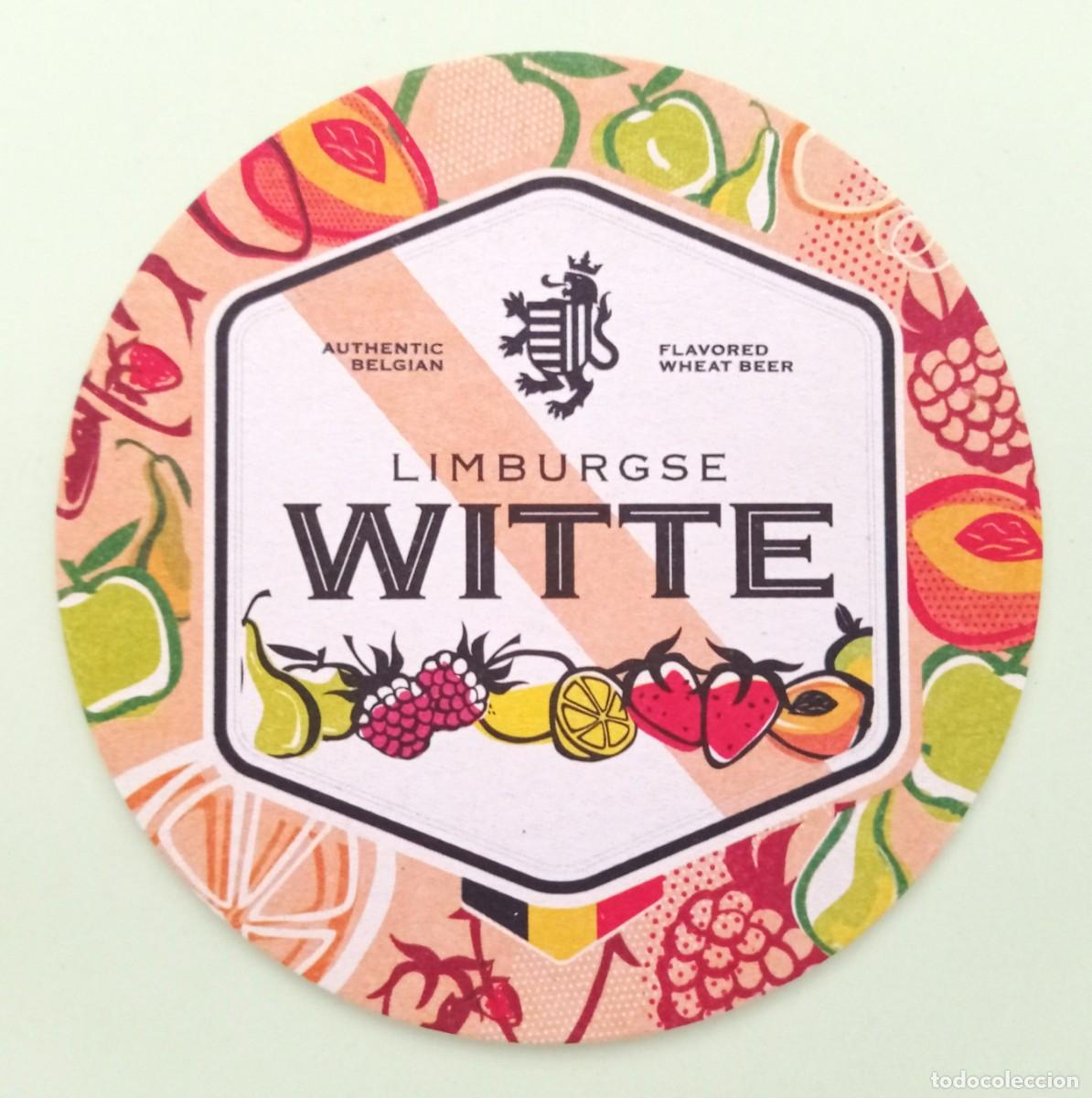 Sammelleidenschaft Andere Papierartikel: POSAVASO CERVEZA LIMBURGSE WITTE (B&Eacute;LGICA)