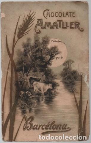 Outros artigos de papel: PUBLICIDAD DOBLE CHOCOLATE AMATLLER BARCELONA 1907 A-PAPEL-0030