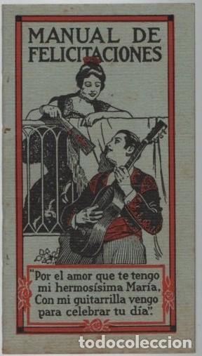 Outros artigos de papel: PUBLICIDAD LIBRETA MANUAL DE FELICITACIONES A-PAPEL-0031 ,2