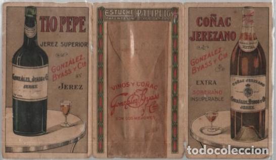 Outros artigos de papel: PUBLICIDAD TIO PEPE CO&Ntilde;AC JEREZANO ESTUCHE PALILLOS A-PAPEL-0035