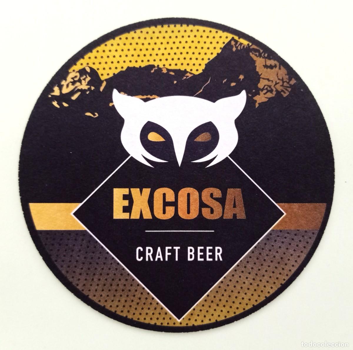Otros Art&iacute;culos de Coleccionismo en Papel: POSAVASO CERVEZA EXCOSA (ESPA&Ntilde;A)