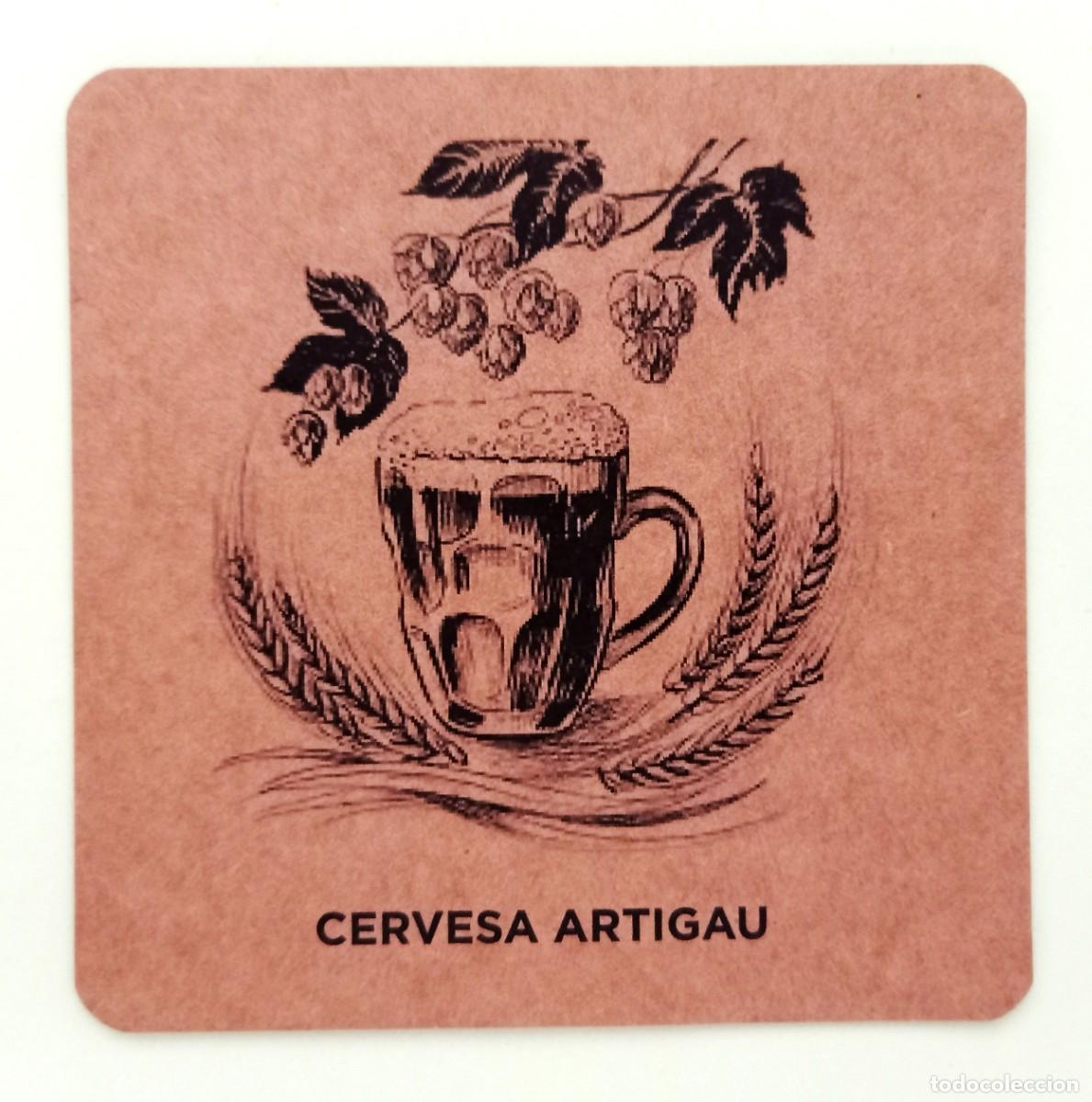Otros Art&iacute;culos de Coleccionismo en Papel: POSAVASO CERVEZA ARTIGAU (ESPA&Ntilde;A)