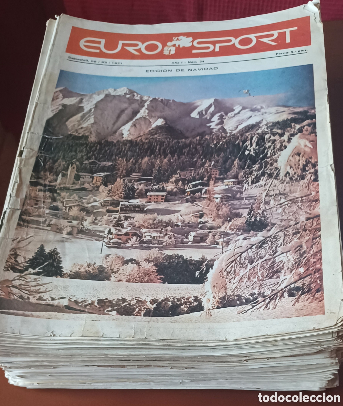 Otros Art&iacute;culos de Coleccionismo en Papel: Lote 65 ejemplares Euro Sport