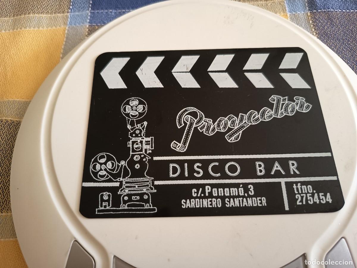 Otros Art&iacute;culos de Coleccionismo en Papel: POSAVASOS DISCO BAR PROYECTOR-SARDINERO-CANTABRIA