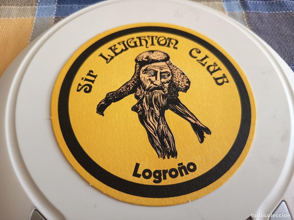 Otros Art&iacute;culos de Coleccionismo en Papel: POSAVASOS CLUB SIR LEIGHTON-LOGRO&Ntilde;O-LA RIOJA