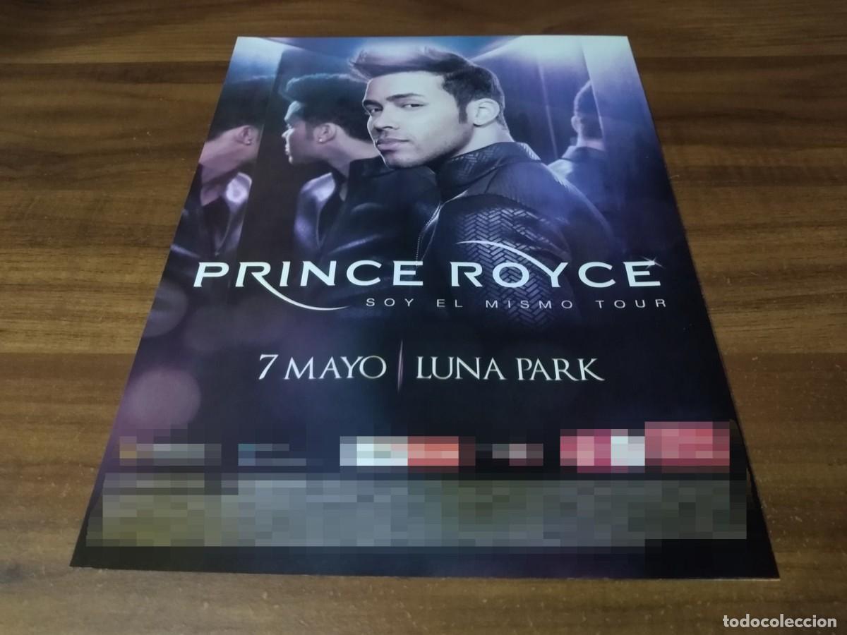 Paper Collecting Others: (PC708) Publicidad Prince Royce * Luna Park * 2014