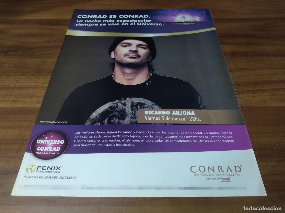 Paper Collecting Others: (PC710) Publicidad Ricardo Arjona * Conrad * 2010