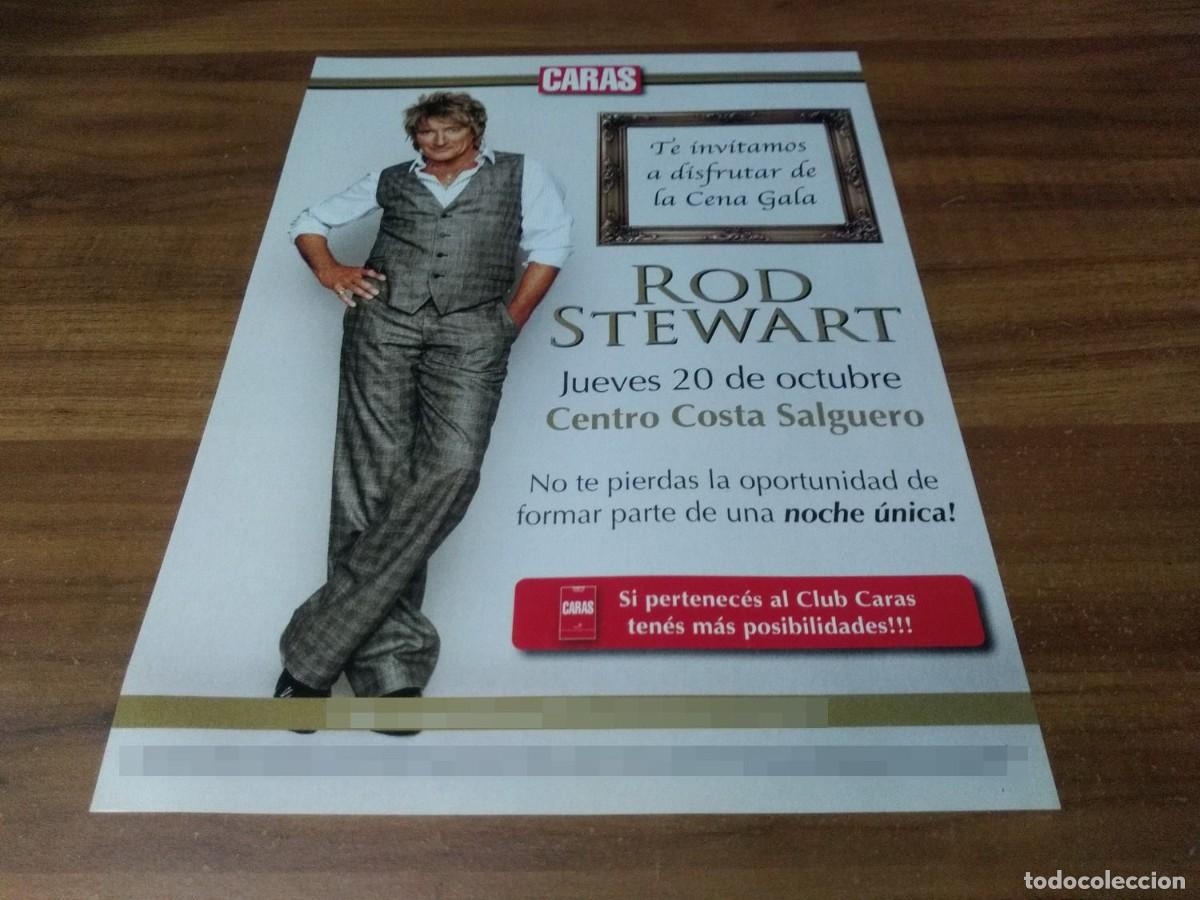 Otros Art&iacute;culos de Coleccionismo en Papel: (PC717) Publicidad Rod Stewart * Costa Salguero * 2011