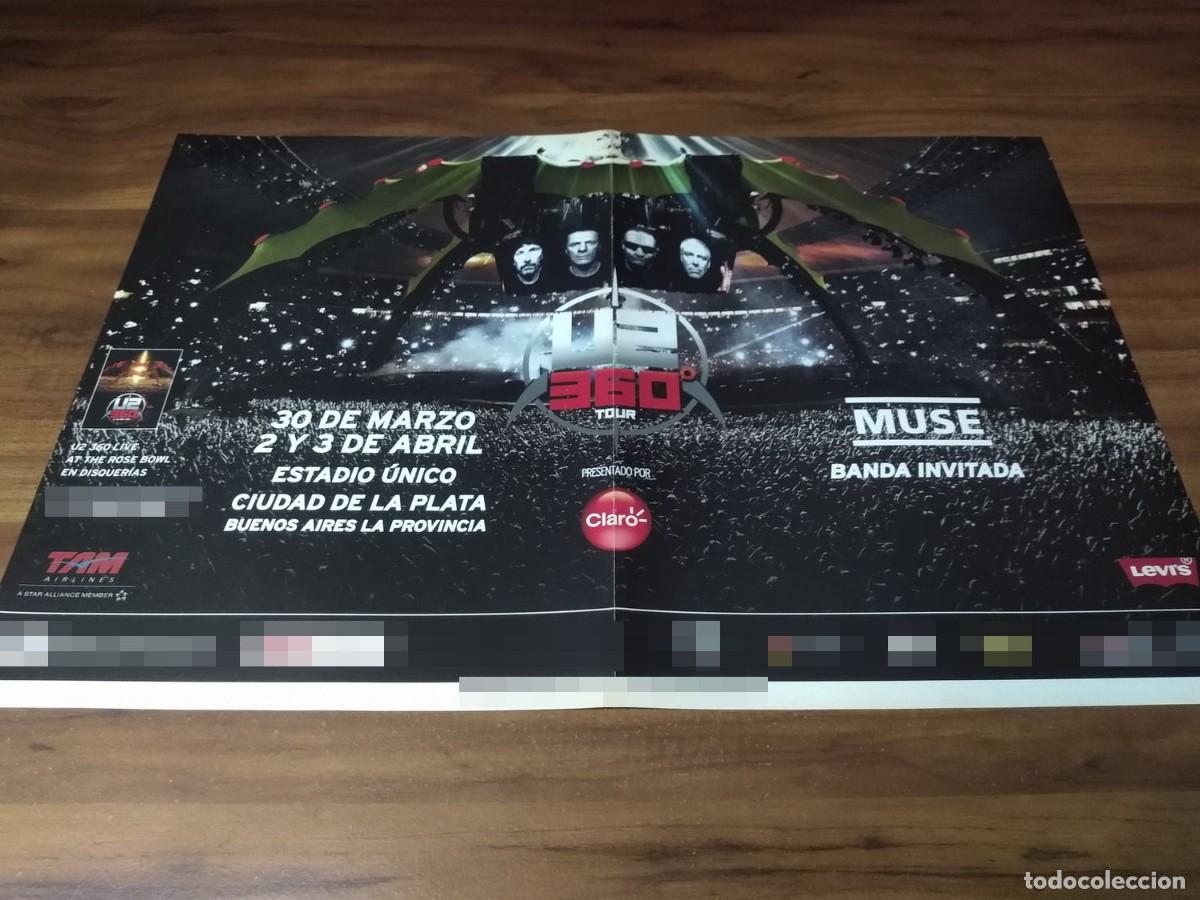 Otros Art&iacute;culos de Coleccionismo en Papel: (PC722) Publicidad U2 * Estadio Unico La Plata * 2011
