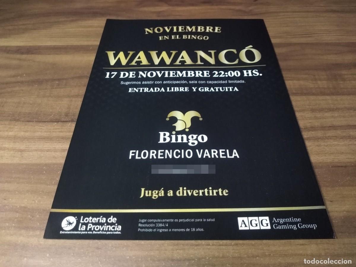 Otros Art&iacute;culos de Coleccionismo en Papel: (PC723) Publicidad Wawanco * Florencio Varela * 2009