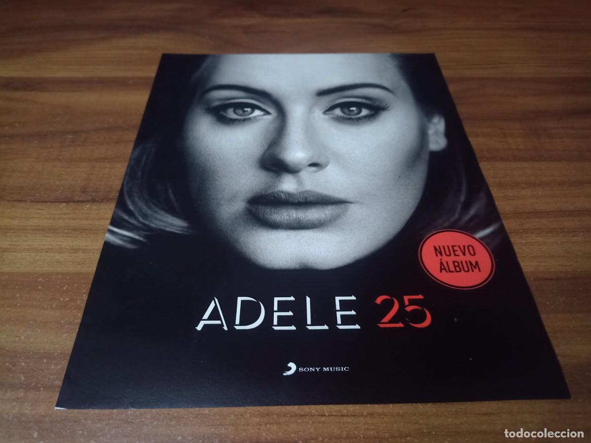 Otros Art&iacute;culos de Coleccionismo en Papel: (PC724) Publicidad Adele * Adele 25 * 2015