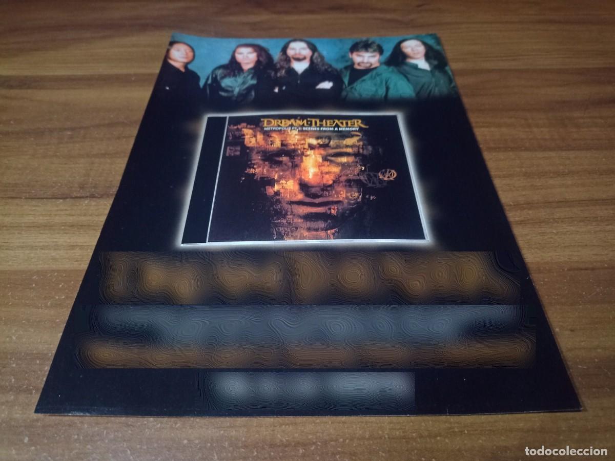 Otros Art&iacute;culos de Coleccionismo en Papel: (PC728) Publicidad Dream Theater * Metropolis Part 2 * 1999