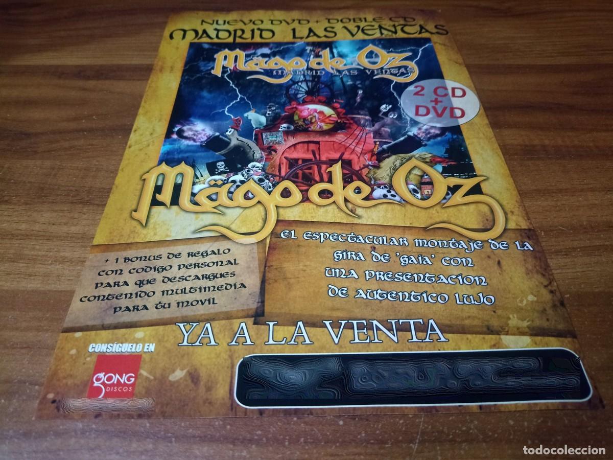 Otros Art&iacute;culos de Coleccionismo en Papel: (PC743) Publicidad Mago De Oz * Madrid Las Ventas * 2005