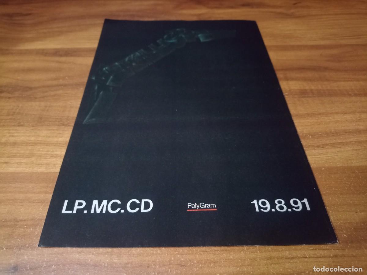 Otros Art&iacute;culos de Coleccionismo en Papel: (PC747) Publicidad Metallica * Album Negro * 1991