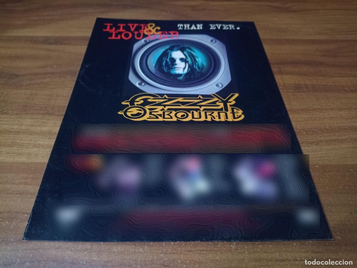 Otros Art&iacute;culos de Coleccionismo en Papel: (PC753) Publicidad Ozzy Osbourne * Live & Loud * 1993