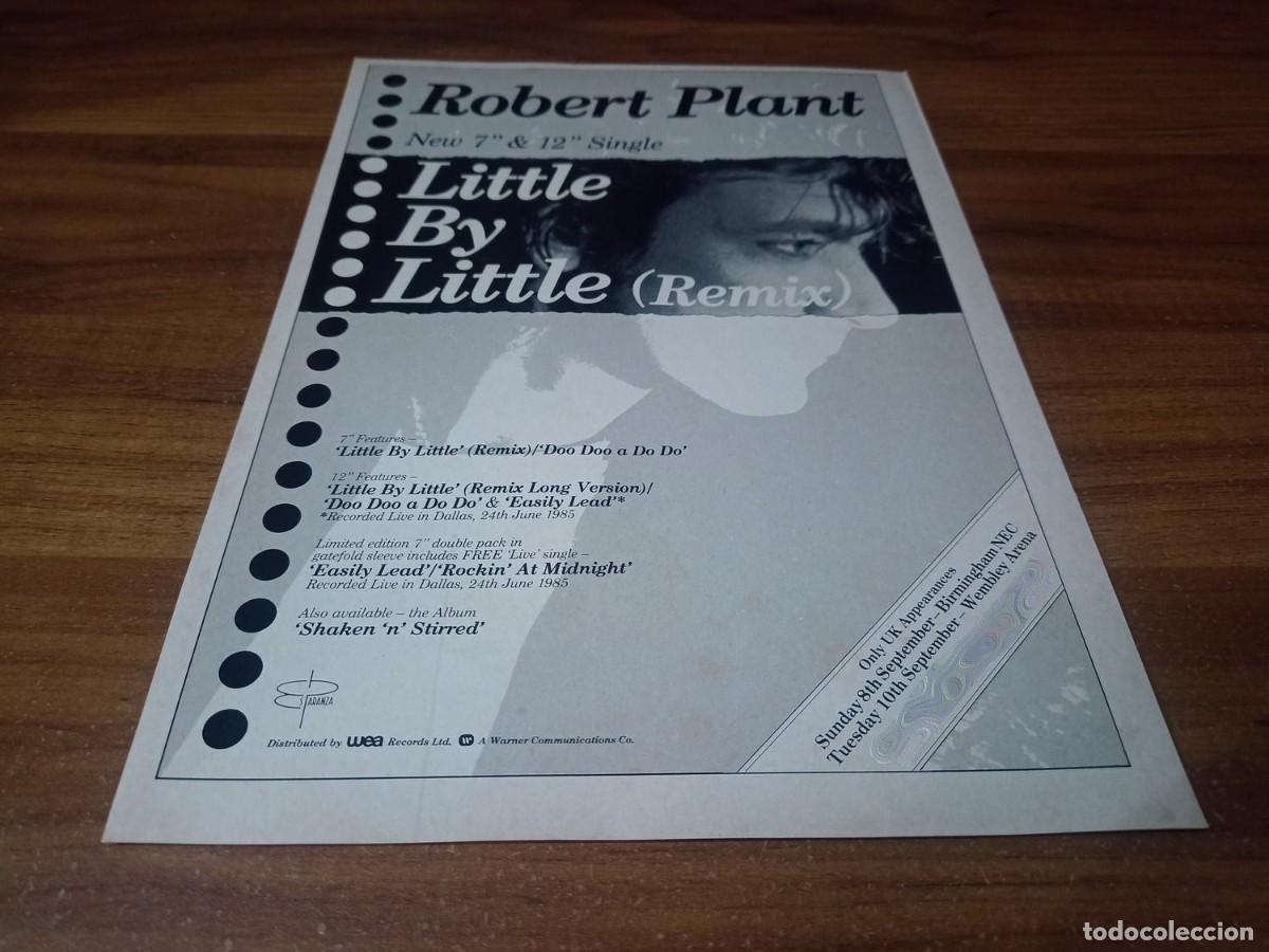Otros Art&iacute;culos de Coleccionismo en Papel: (PC757) Publicidad Robert Plant * Little By Little Remix * 2006