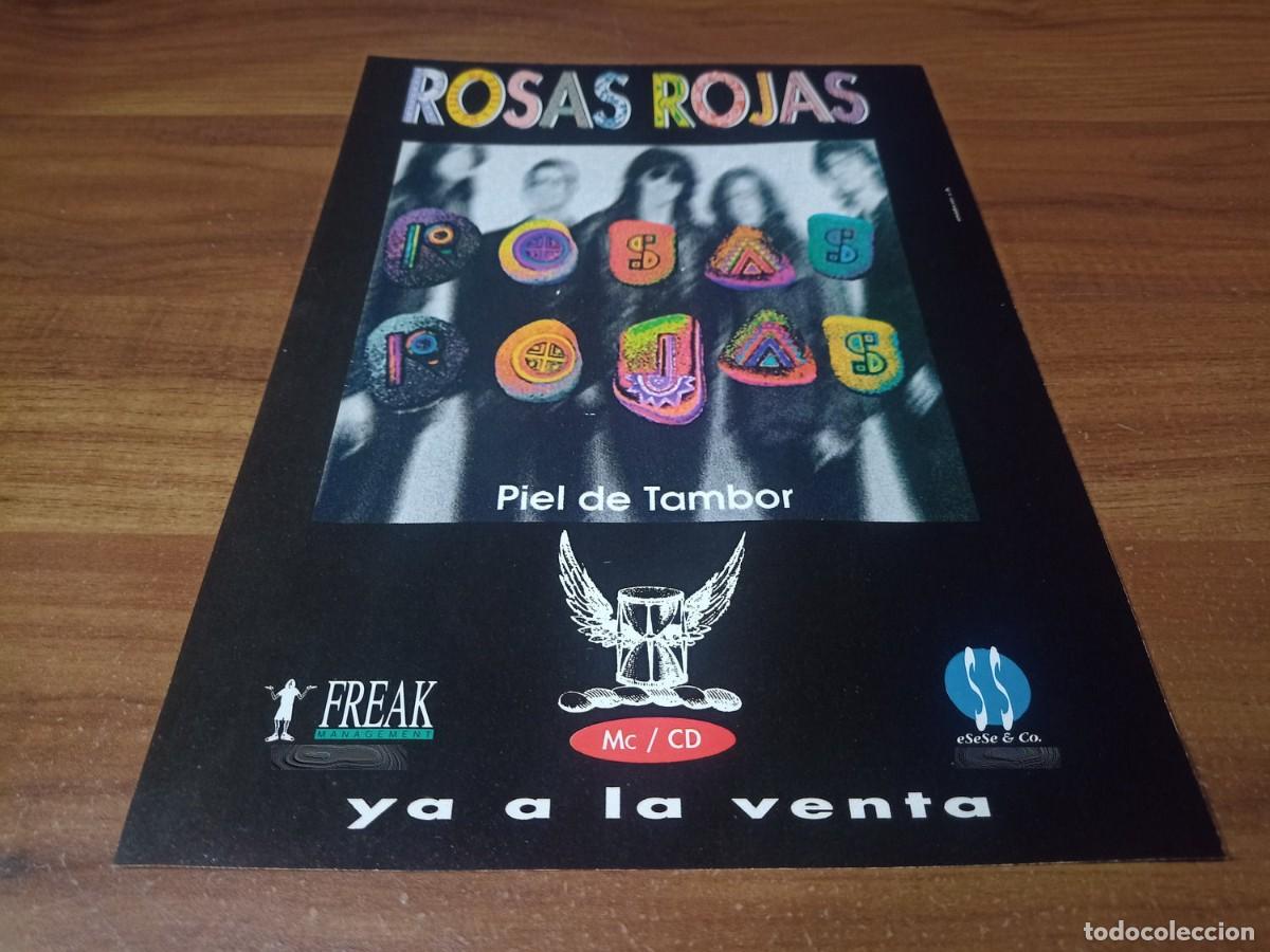 Otros Art&iacute;culos de Coleccionismo en Papel: (PC760) Publicidad Rosas Rojas * Piel De Tambor * 1994