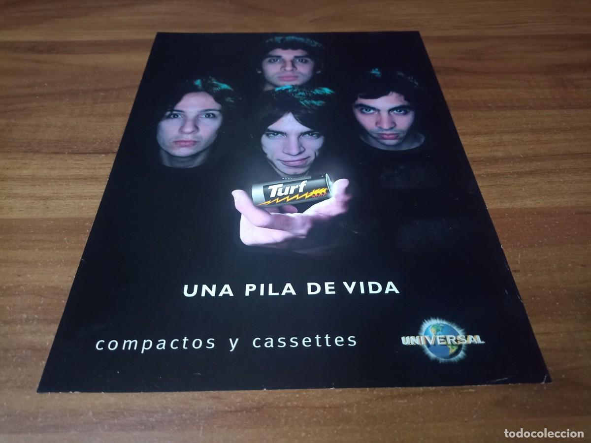 Otros Art&iacute;culos de Coleccionismo en Papel: (PC772) Publicidad Banda Turf * Una Pila De Vida * 1997