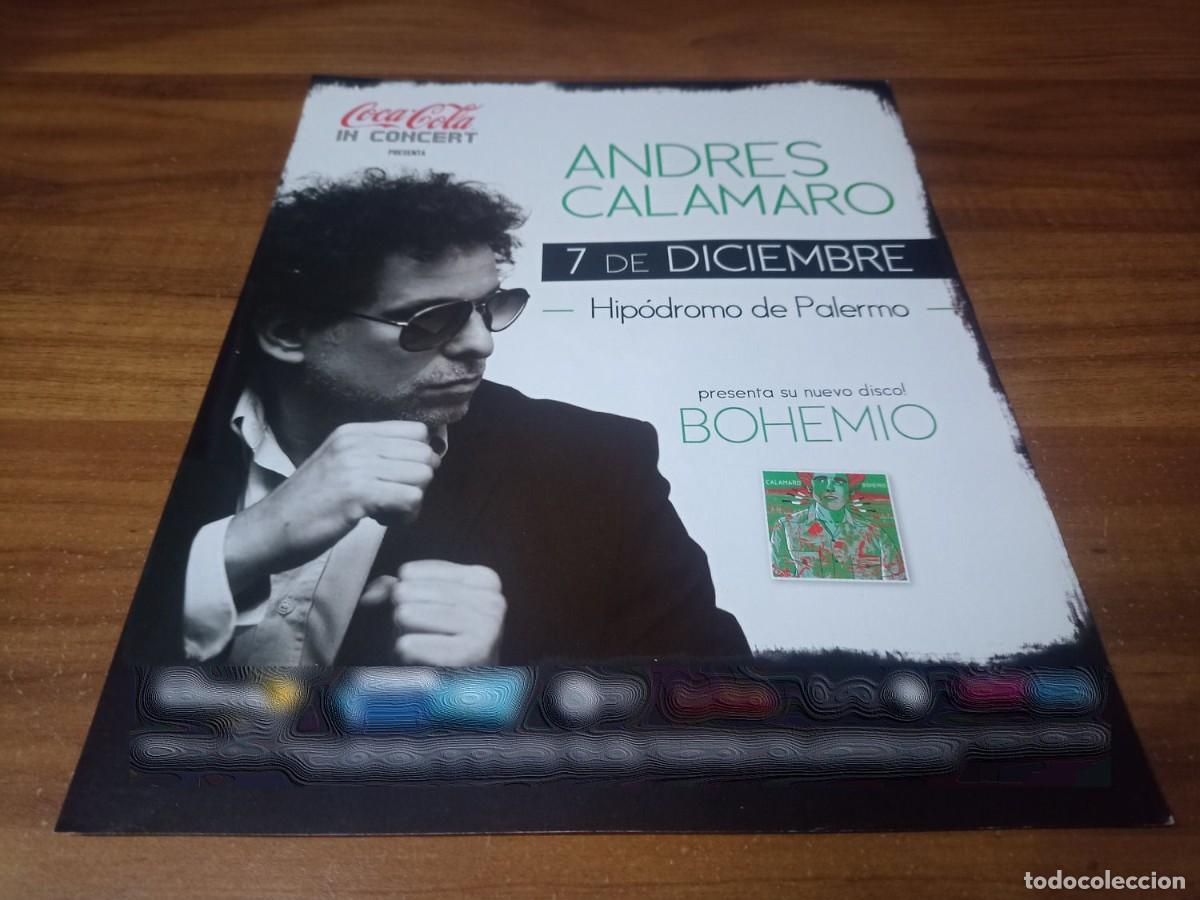 Sammelleidenschaft Andere Papierartikel: (PC776) Publicidad Andres Calamaro * Palermo * 2013