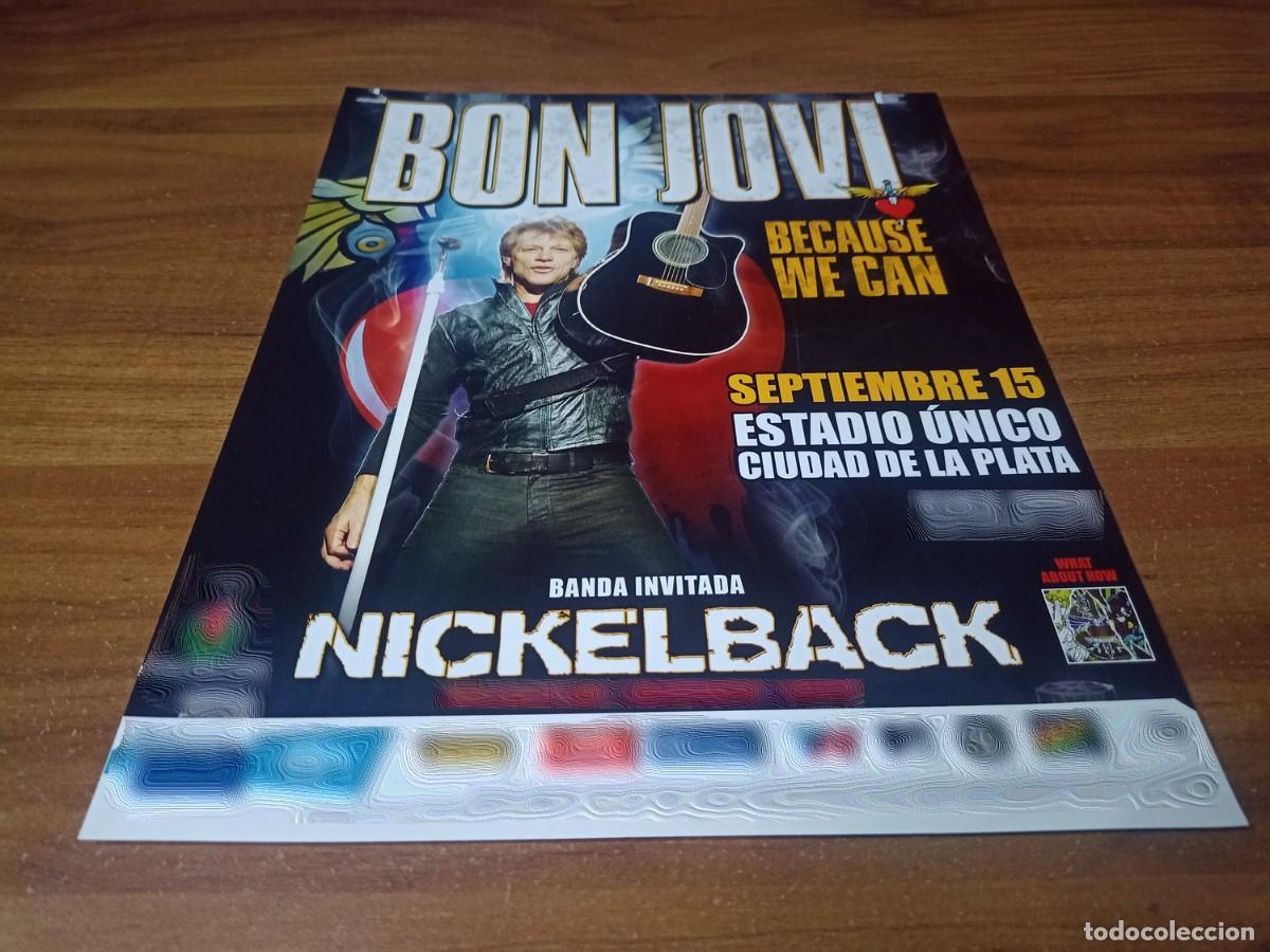 Otros Art&iacute;culos de Coleccionismo en Papel: (PC780) Publicidad Bon Jovi * La Plata * 2013