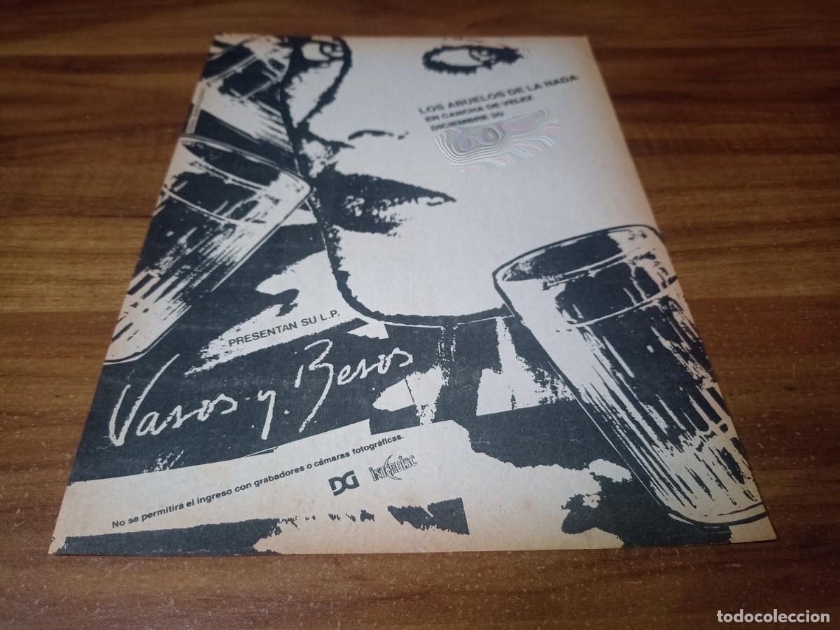 Otros Art&iacute;culos de Coleccionismo en Papel: (PC785) Publicidad Los Abuelos De La Nada * Velez * 1983