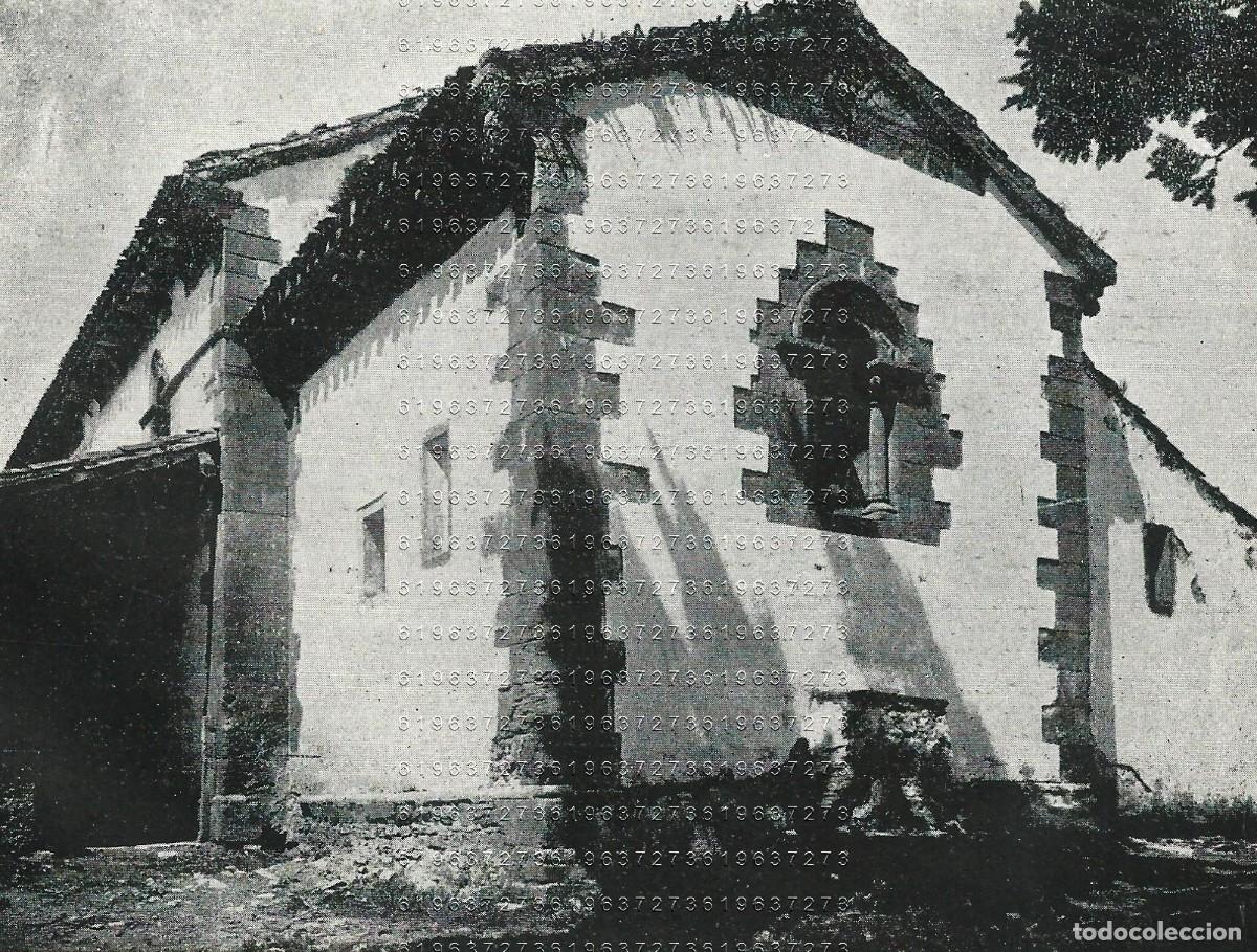 Otros Art&iacute;culos de Coleccionismo en Papel: SAN ANDRES DE VALDEBARCENA 13X10 CLIPPING MUY ANTIGUO M24
