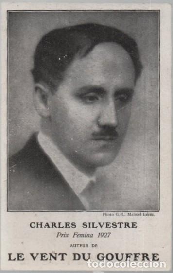 Otros Art&iacute;culos de Coleccionismo en Papel: CARTE POSTALE LIBRAIRE PLON CHARLES SILVESTRE 1927 LE VENT DU GOUFFRE A-PAPEL-0051