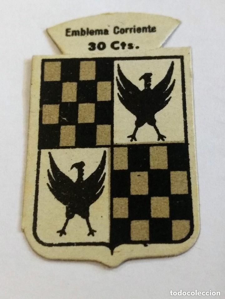 Otros Art&iacute;culos de Coleccionismo en Papel: EMBLEMA AUXILIO SOCIAL DE SOLAPA SERIE B N&ordm; 211 YBARTOLA