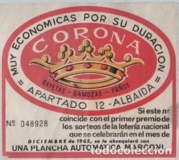 Otros Art&iacute;culos de Coleccionismo en Papel: BAYETAS GAMUZAS PA&Ntilde;OS CORONA MUY ECONOMICAS POR SU DURACION A-PAPEL-0056 ,2