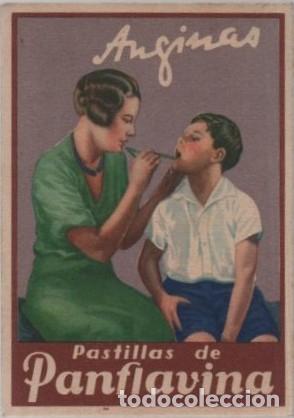 Otros Art&iacute;culos de Coleccionismo en Papel: PUBLICIDAD DOBLE PASTILLAS DE PANFLAVINA ANGINAS A-PAPEL-0058