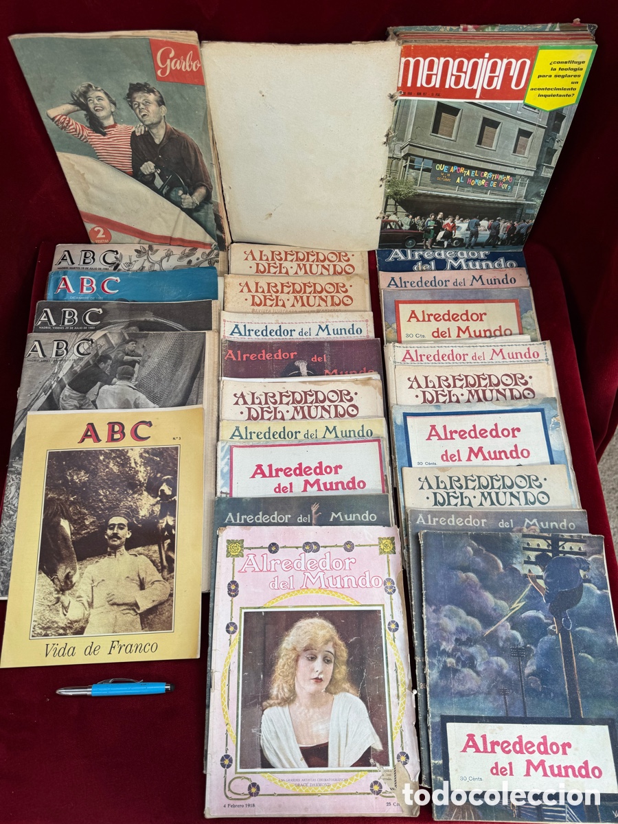 Otros Art&iacute;culos de Coleccionismo en Papel: Gran lote +25 revistas.1900,1903,1969,1983!