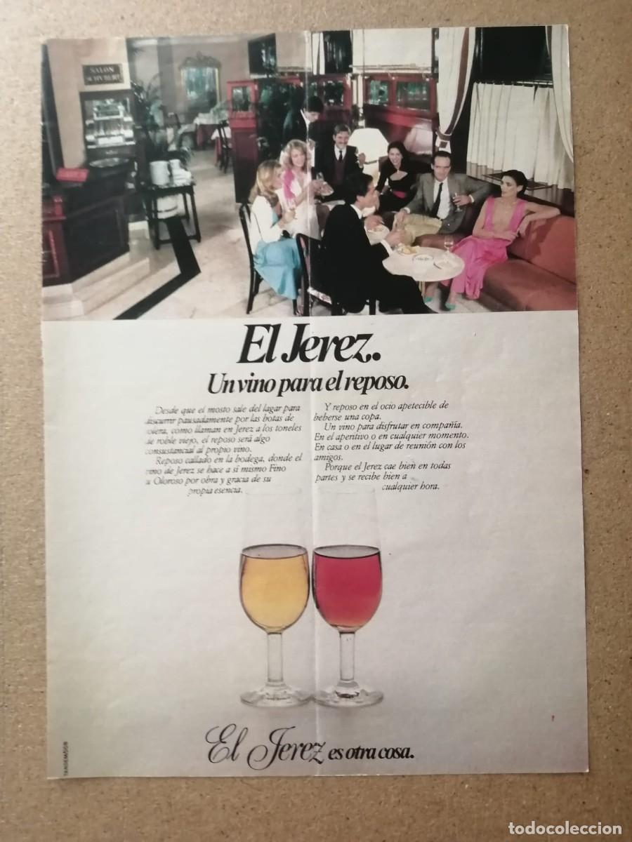 Otros Art&iacute;culos de Coleccionismo en Papel: ANUNCIO. EL JEREZ ES OTRA COSA