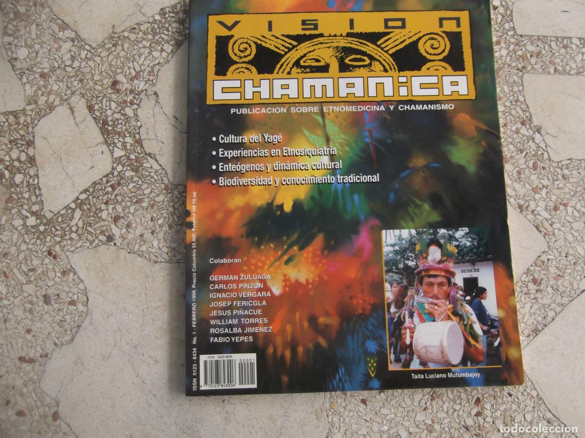 Otros Art&iacute;culos de Coleccionismo en Papel: vision chamanica n&ordm; 1, publicacion sobre etnomedicina y chamanismo,
