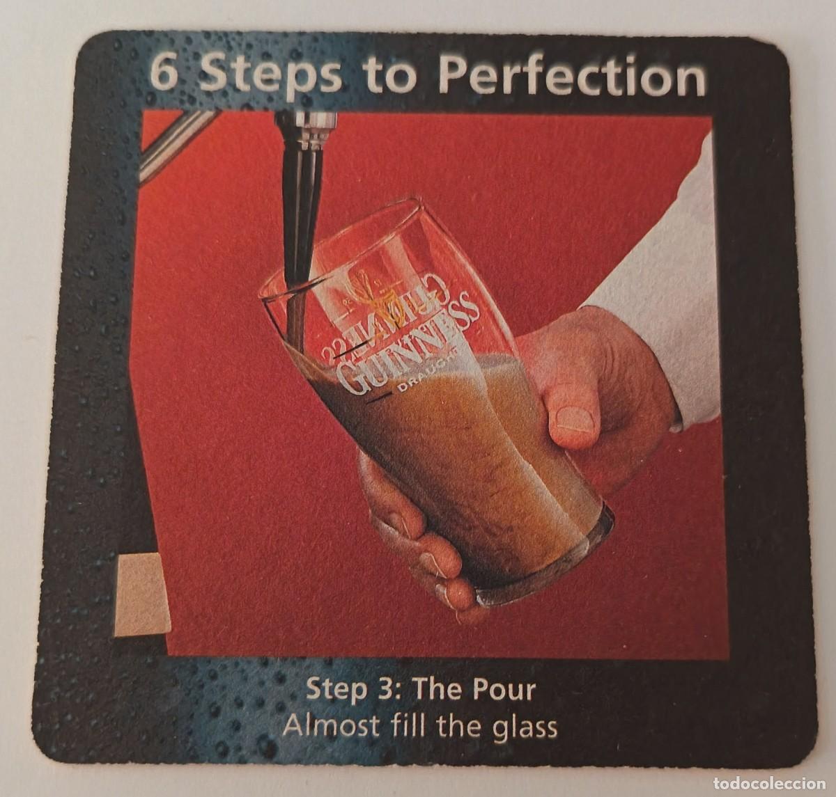 Otros Art&iacute;culos de Coleccionismo en Papel: Posavasos. Guinness. Perfect Pint - Cerveza.