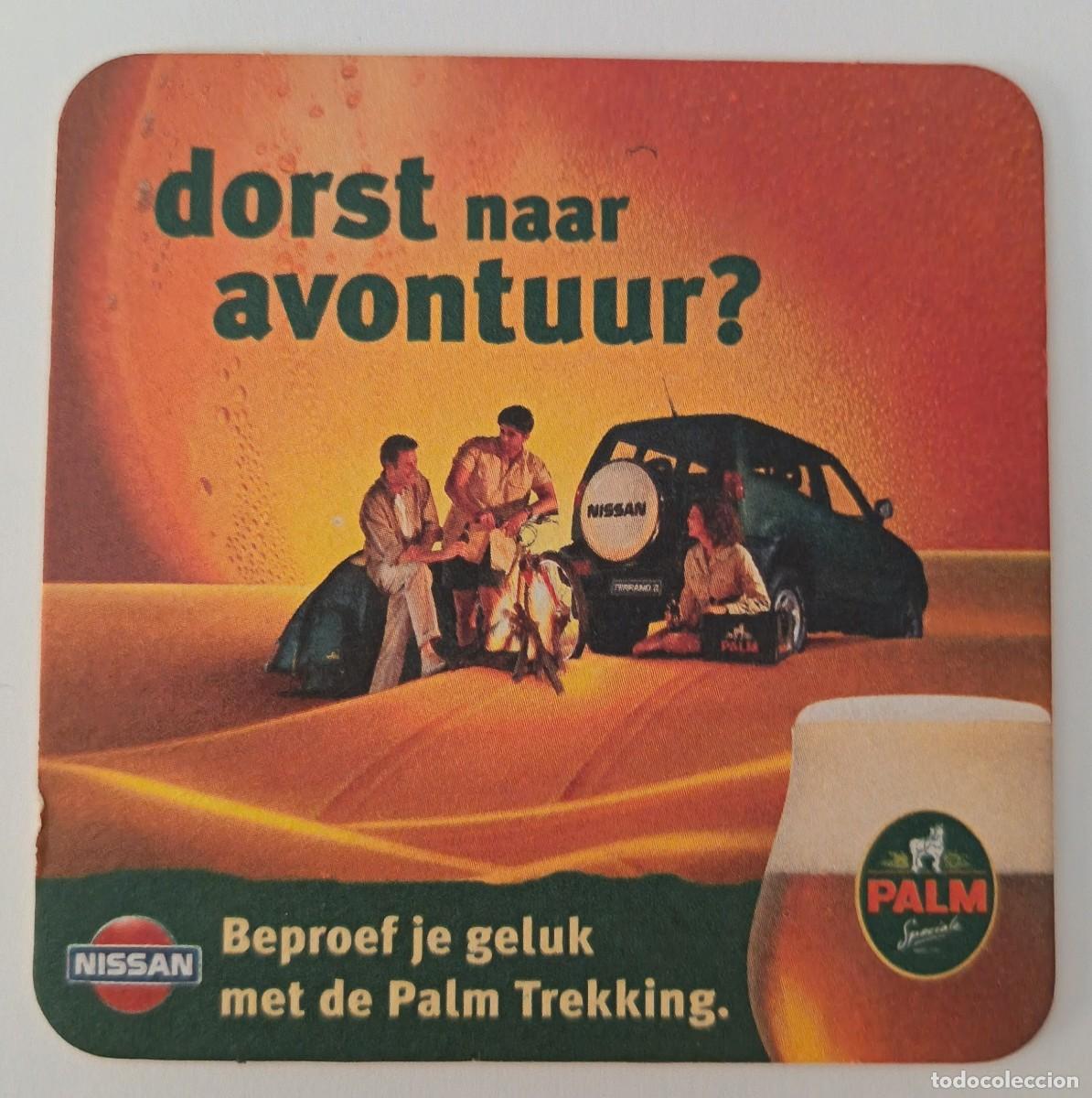 Otros Art&iacute;culos de Coleccionismo en Papel: Posavasos. Palm Dorst Naar. Avontuur y nissan.