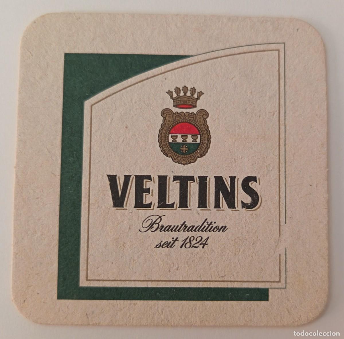 Otros Art&iacute;culos de Coleccionismo en Papel: Posavasos. Veltins. Brautradition. Seit. 1824.
