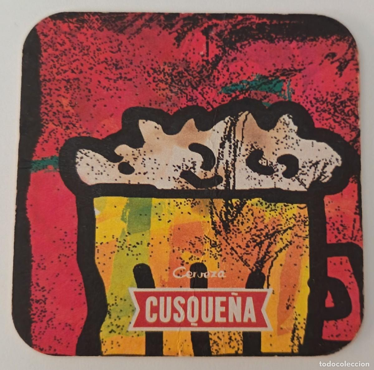Otros Art&iacute;culos de Coleccionismo en Papel: Posavasos. Cerveza Cusque&ntilde;a.