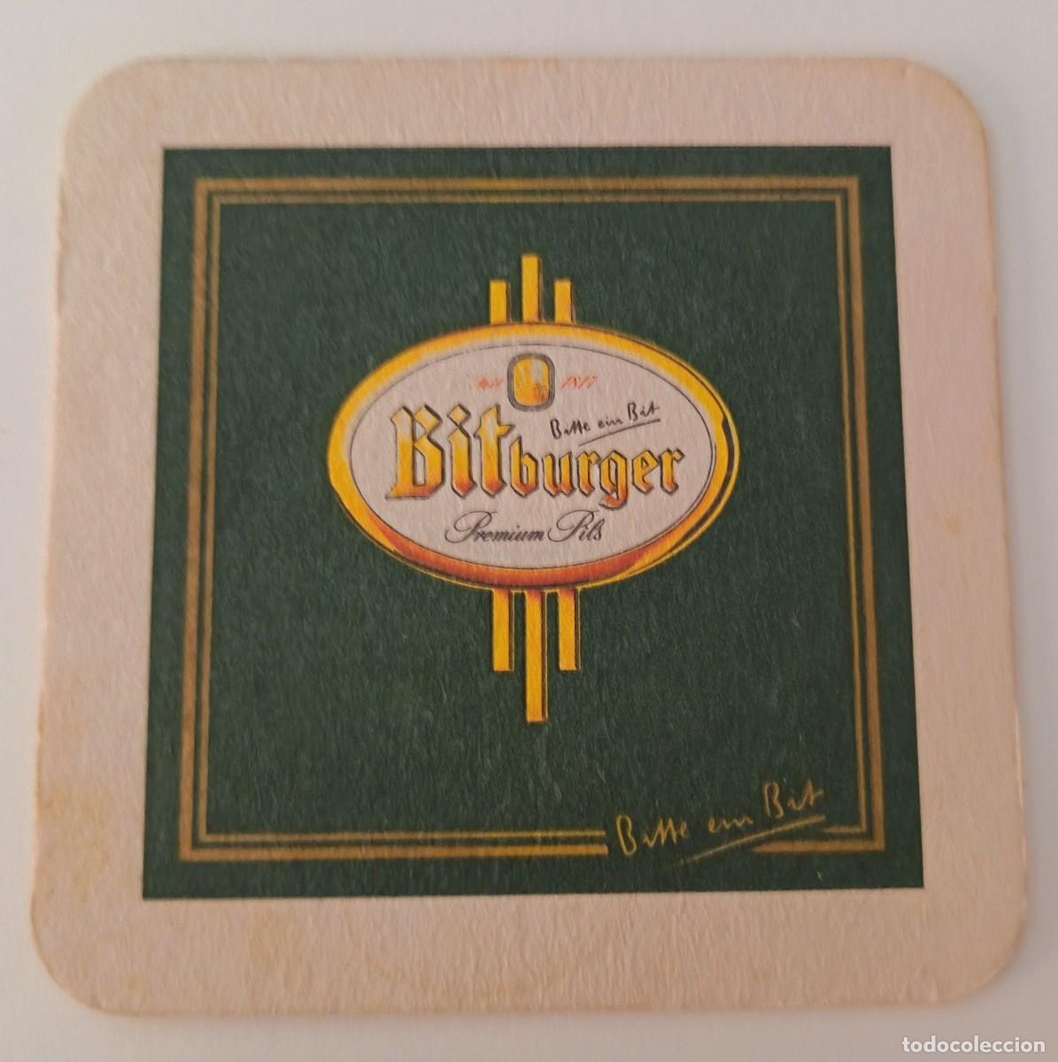 Otros Art&iacute;culos de Coleccionismo en Papel: Posavasos. Bitburguer. Premium. Plis. 1817.