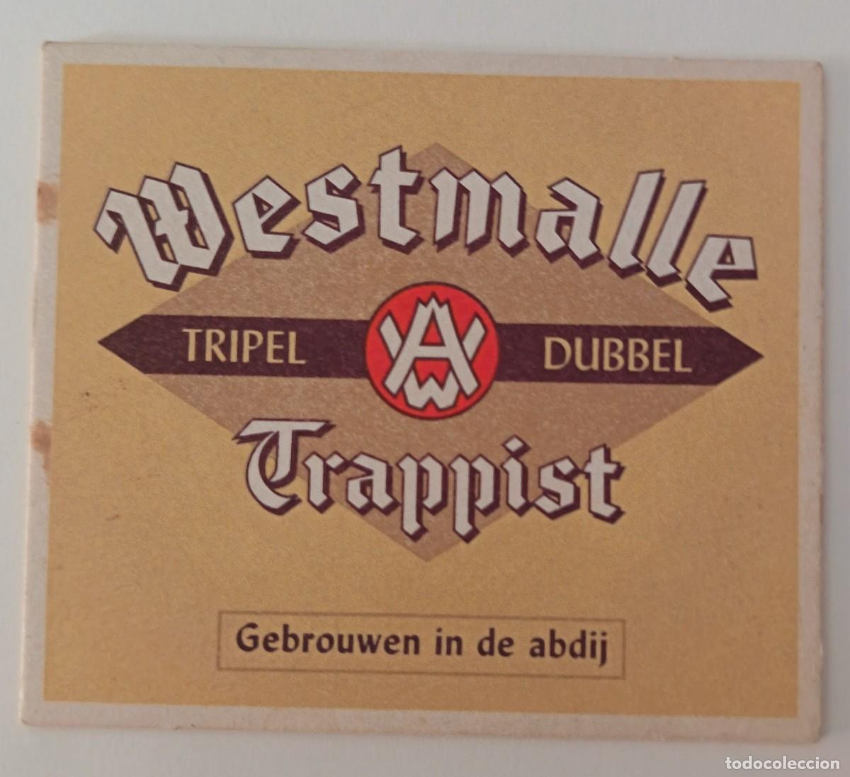 Otros Art&iacute;culos de Coleccionismo en Papel: Posavasos. Westmalle Trappist, Tripel Dubbel.