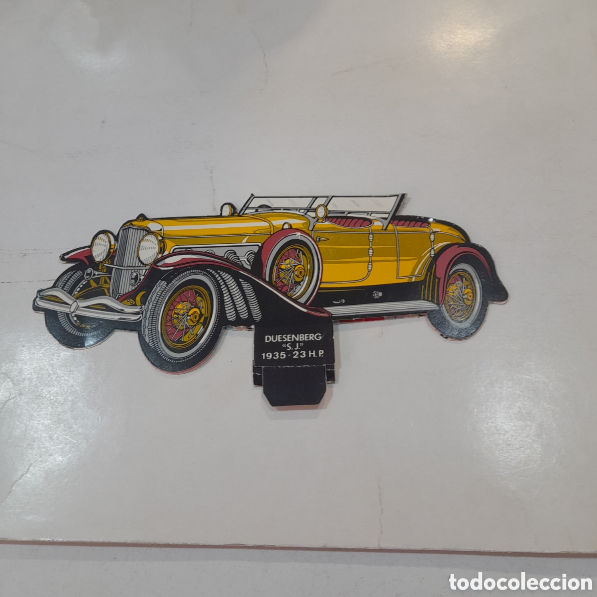 Otros Art&iacute;culos de Coleccionismo en Papel: Troquelado Duesenberg CASEN