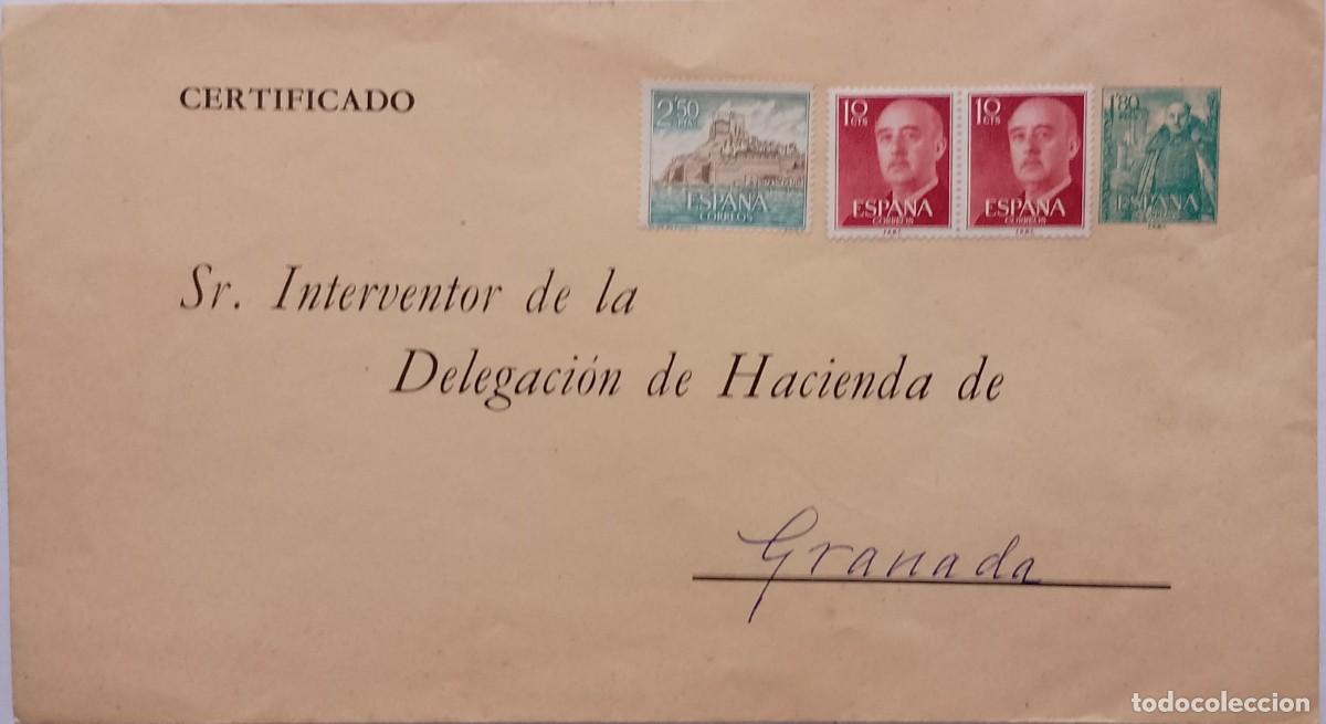Paper Collecting Others: SOBRE CON DESTINO AL INTERVENTOR DE HACIENDA EN GRANADA DESDE ALICANTE