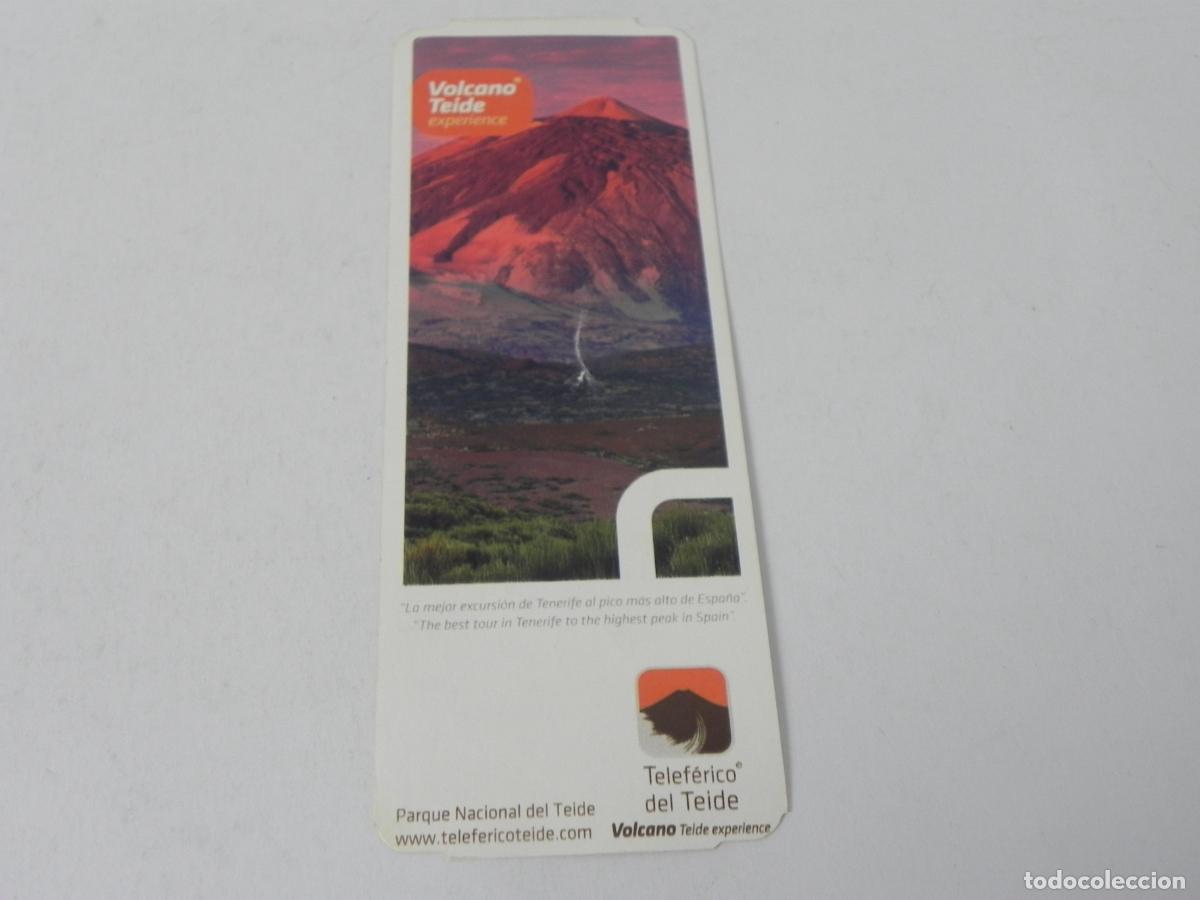 Paper Collecting Others: Billete / Ticket Telef&eacute;rico del Teide (Tenerife) - A&ntilde;o 2018 - Con Publicidad Fund Grube