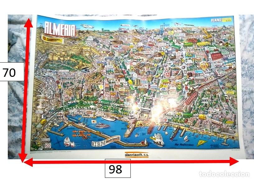 Otros Art&iacute;culos de Coleccionismo en Papel: PLANO DE ALMERIA NG EDICIONES- ALMERIMATIC SA 1987