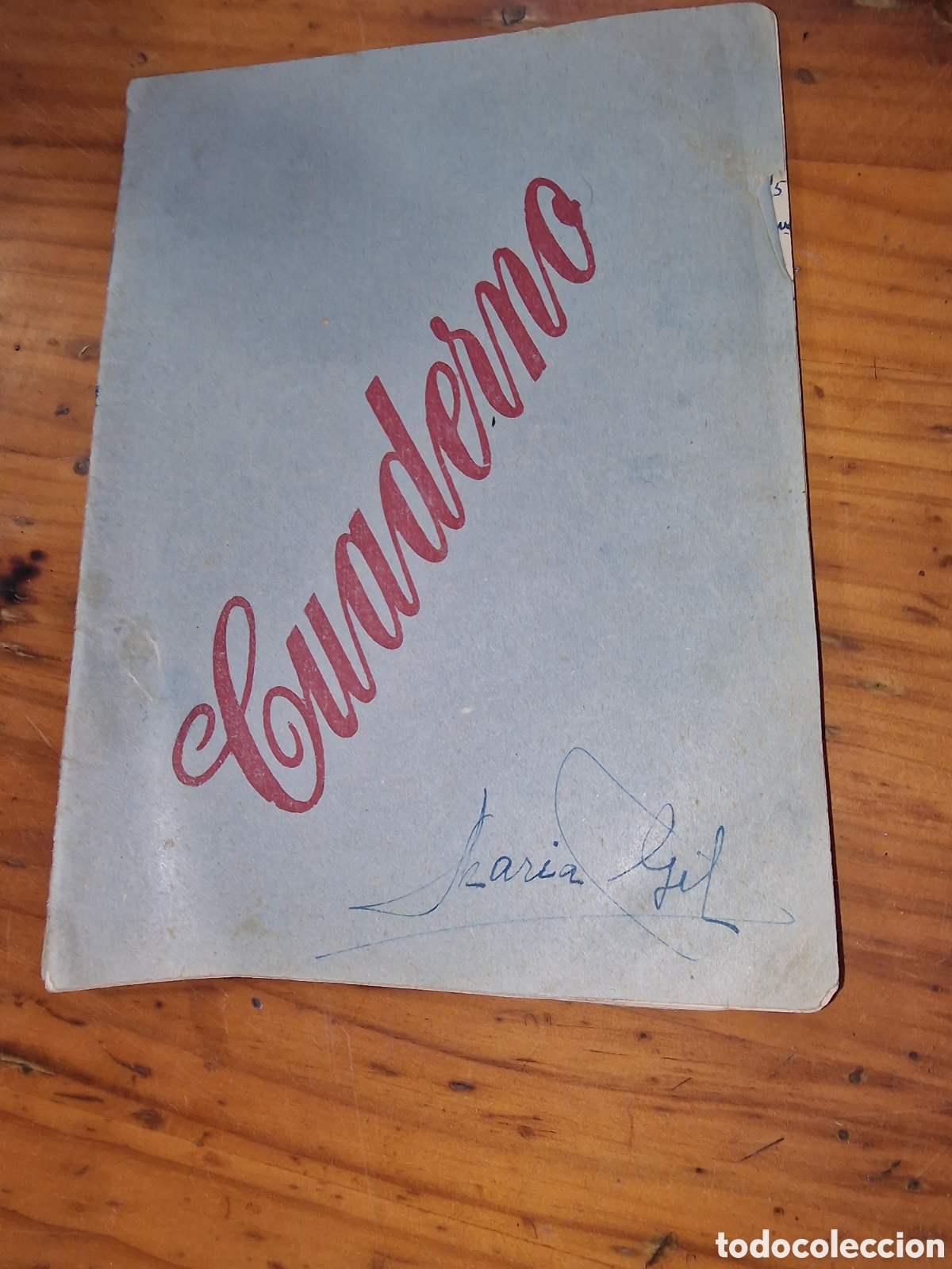 Otros Art&iacute;culos de Coleccionismo en Papel: Antiguo cuaderno de colegio,con problemas de matem&aacute;ticas, ver