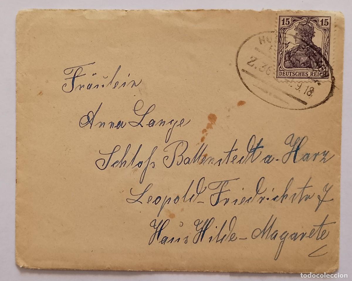 Otros Art&iacute;culos de Coleccionismo en Papel: CARTA PERSONAL ALEMANIA DE 1918