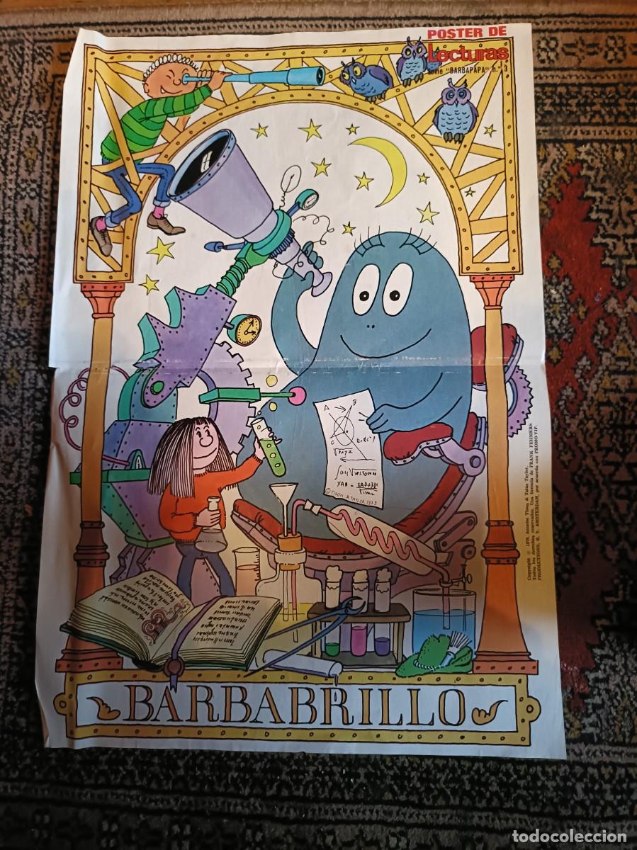 Otros Art&iacute;culos de Coleccionismo en Papel: POSTER SEMANA DE LA SERIE DE DIBUJOS ANIMADOS BARBABRILLO 1978