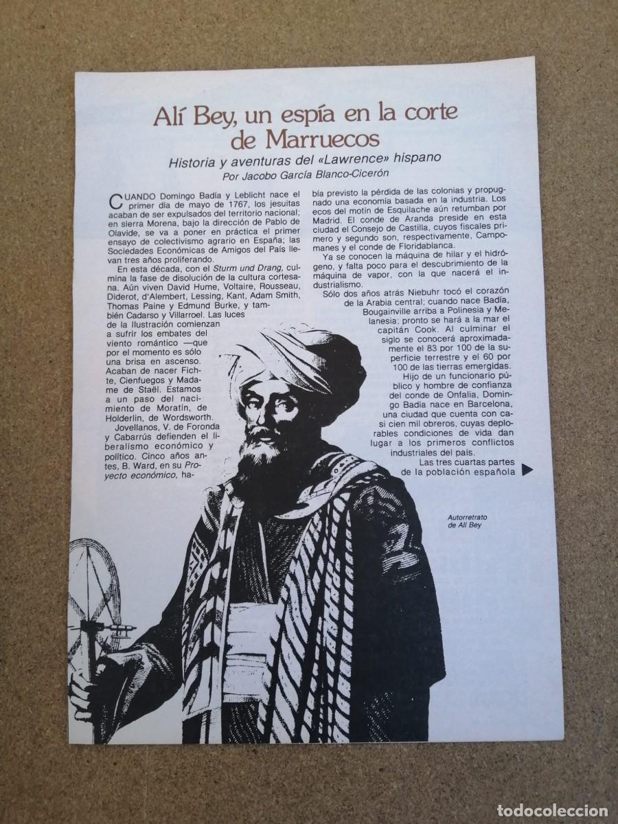 Otros Art&iacute;culos de Coleccionismo en Papel: REPORTAJE. ALI BEY UN ESPIA EN LA CORTE DE MARRUECOS
