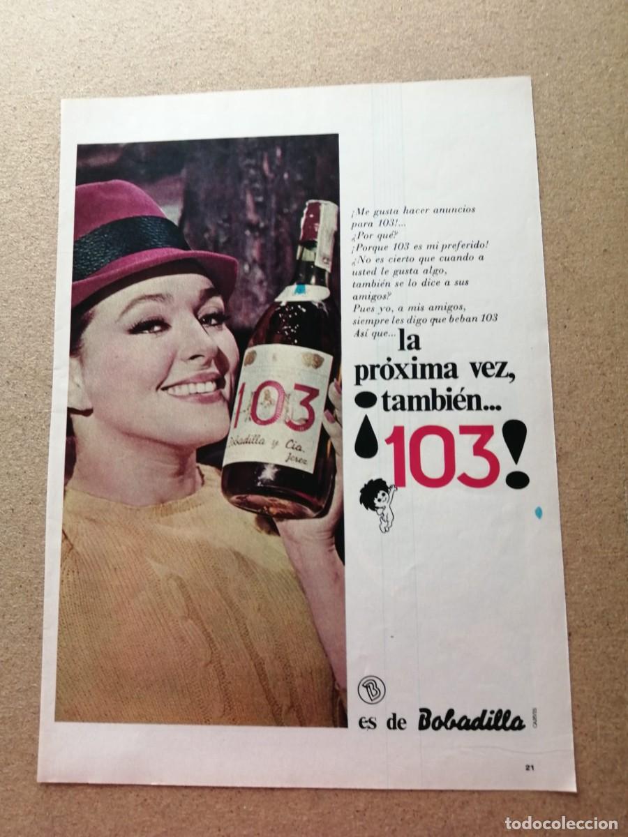 Otros Art&iacute;culos de Coleccionismo en Papel: ANUNCIO. BRANDY 103.