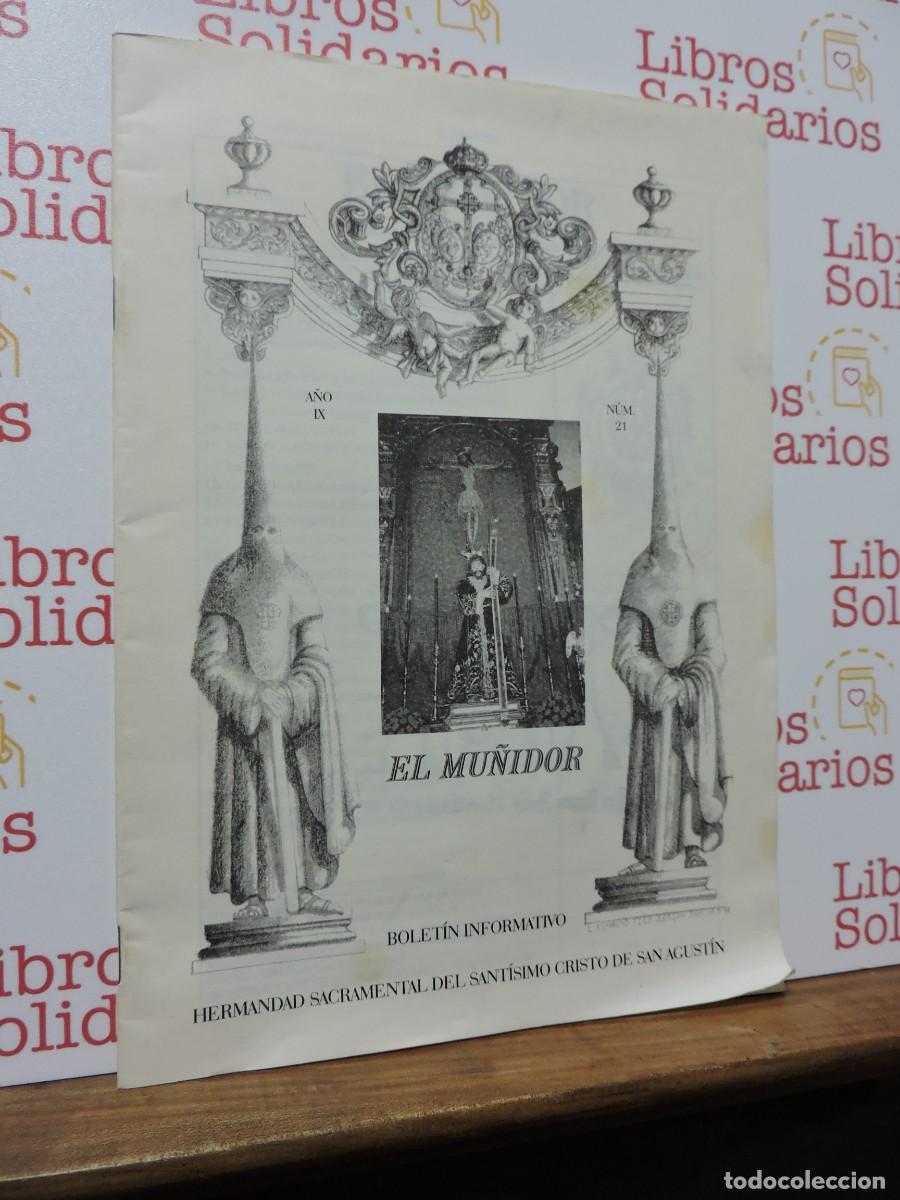 Otros Art&iacute;culos de Coleccionismo en Papel: El Mu&ntilde;idor. Bolet&iacute;n Informativo. Hermandad Sacramental Sant&iacute;simo Cristo San Agust&iacute;n. 2002